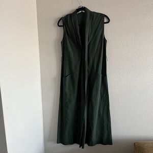 Zara Dark Green Maxi Dress
